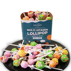 Andy Anand Sugar-Free Multivitamin Lollipops (29-31 ct, 8.8 oz) | Real Fruit Juice, Kids Multivitamin Pops | Local SoCal Bakery