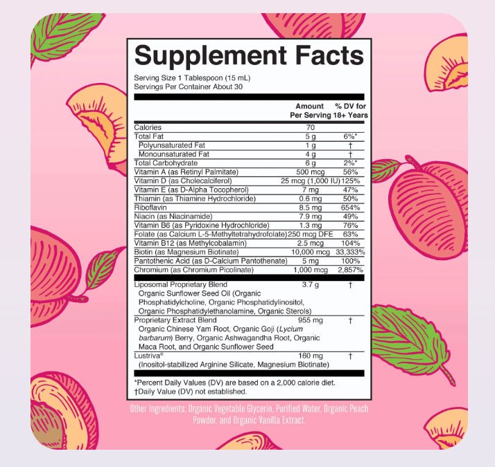 MaryRuth s Multivitamin + Lustriva Hair Growth Liposomal | Adults | Biotin | Vitamin D| B Vitamins | Thicker Hair  Wrinkles  Fine Lines  Skin Care | Women s Health | 15 fl oz